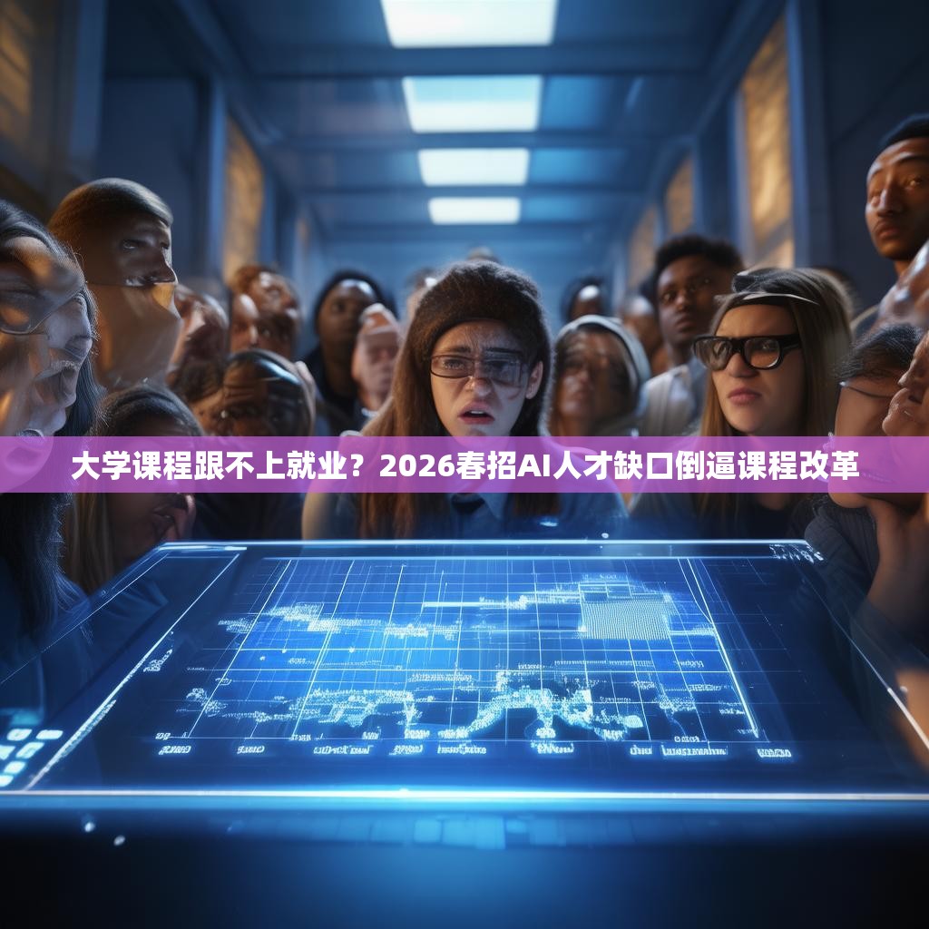 大学课程跟不上就业?2026春招AI人才缺口倒逼课程改革 大学课程跟不上就业?2026春招AI人才缺口倒逼课程改革