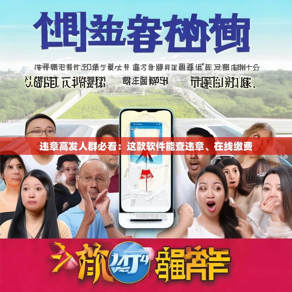 违章高发人群必看:这款软件能查违章、在线缴费 违章高发人群必看:这款软件能查违章、在线缴费